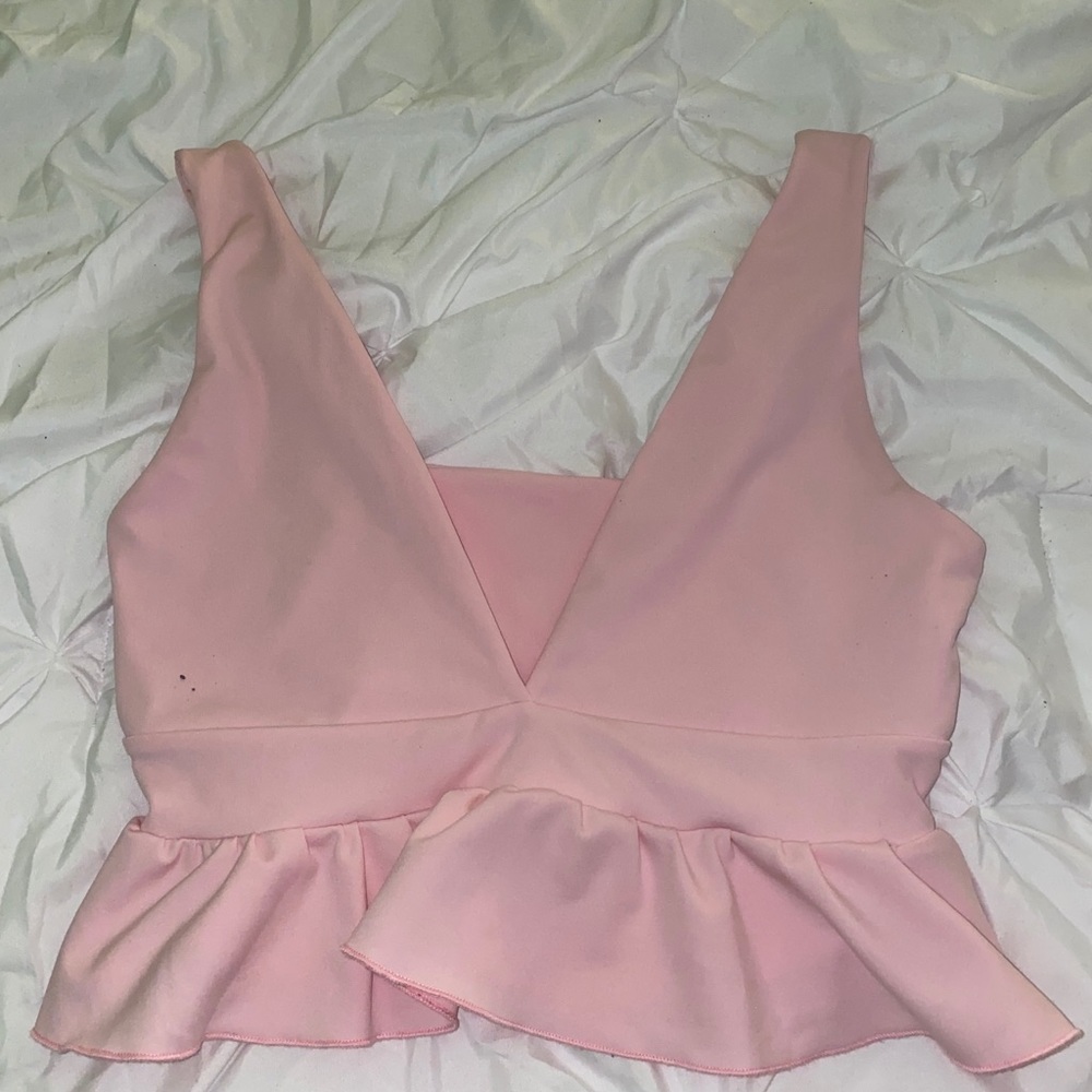 Pink tank top